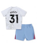 Aston Villa Leon Bailey #31 Venkovní dres pro děti 2023-24 Krátký Rukáv (+ trenýrky)